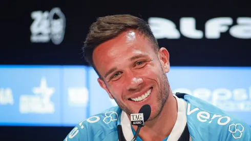 Arthur no Grêmio. Foto: Maxi Franzoi/AGIF