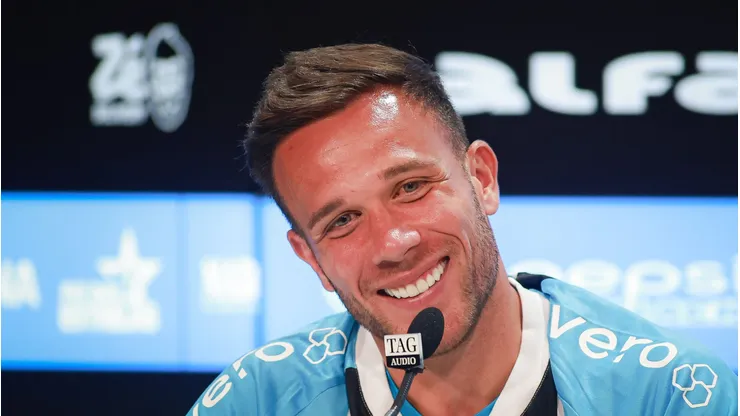 Arthur no Grêmio. Foto: Maxi Franzoi/AGIF