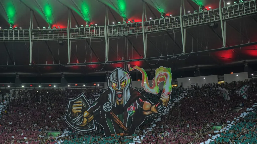 Torcida do Fluminense no Maracanã. Foto: Thiago Ribeiro/AGIF