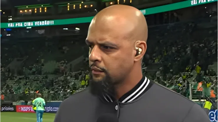 Felipe Melo atua como comentarista na Globo. Foto: Reprodução/YouTube GE TV.