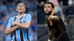 Carlos Vinicius e Memphis em ação pelo Brasileirão