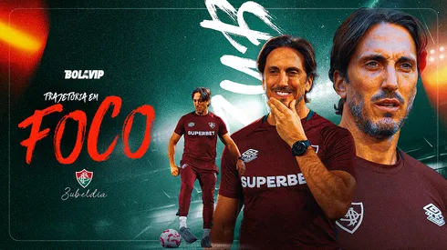 Zubeldía tem reencontrado sua melhor versão no Fluminense. Foto: Jorge Rodrigues/AGIF