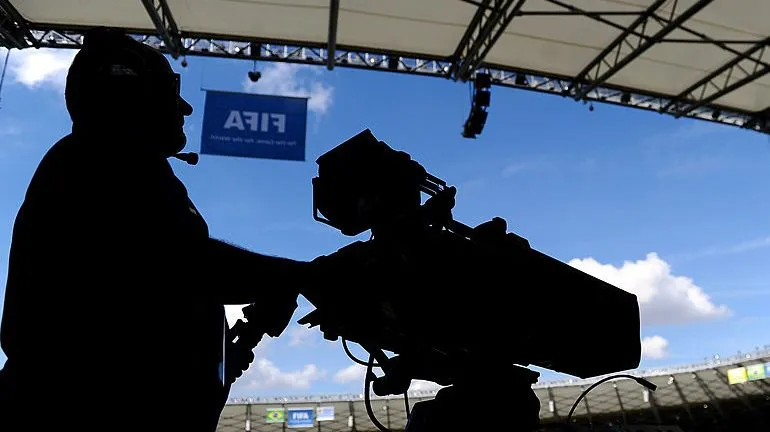 Transmissão da Copa; Foto: Laurence Griffiths/Getty Images