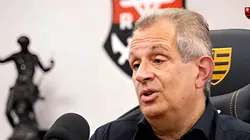 Luiz Eduardo Baptista discute detalhes da final. Foto: Reprodução/YouTube Flamengo TV.
