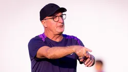 Dorival Júnior em treino no CT Joaquim Grava