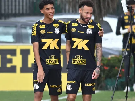 Neymar é crucial para "tirar peso das costas" de Robinho Jr. no Santos, diz Musetti: "Joga mais leve"