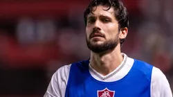 PE - RECIFE - 01/10/2025 - BRASILEIRO A 2025, SPORT X FLUMINENSE - Igor Rabello jogador do Fluminense durante partida contra o Sport no estadio Ilha do Retiro pelo campeonato Brasileiro A 2025. Foto: Rafael Vieira/AGIF