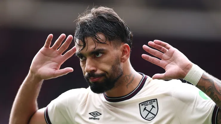 Paquetá durante jogo pelo West Ham.