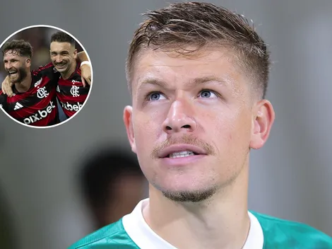 Bruno Fuchs supera zagueiros do Flamengo em 50% no ataque