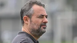 Mattos em treino no CT Rei Pelé - Foto: Jota Erre/AGIF