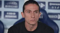Filipe Luis tecnico do Flamengo durante partida contra o Cruzeiro no estadio Maracana pelo campeonato Brasileiro A 2025. Foto: Thiago Ribeiro/AGIF