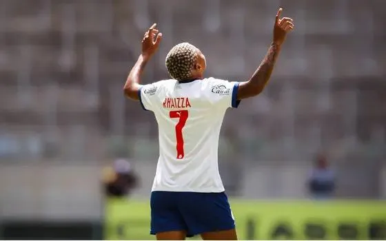 Rhaizza, destaque do Bahia na partida. Foto: Letícia Martins/EC Bahia