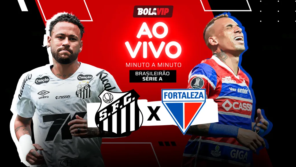 Santos x Fortaleza foi transmitido ao vivo pelo Bolavip Brasil. Foto: Gilson Lobo/AGIF e Baggio Rodrigues/AGIF