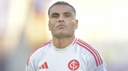 Mercado jogador do Internacional durante partida contra o Fluminense no estadio Maracana pelo campeonato Brasileiro A 2025. Foto: Thiago Ribeiro/AGIF