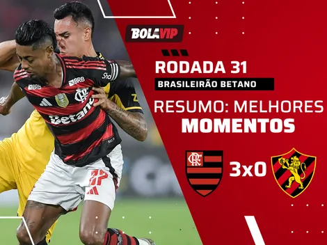 Flamengo vence o Sport e dorme na liderança do Brasileirão Betano