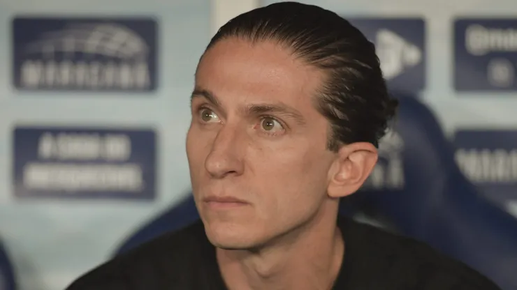 Filipe Luis, técnico do Flamengo, projetou final contra o Palmeiras. Foto: Thiago Ribeiro/AGIF