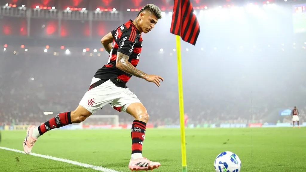 Carrascal em campo pelo Mengão. Foto: Gilvan de Souza/Flamengo