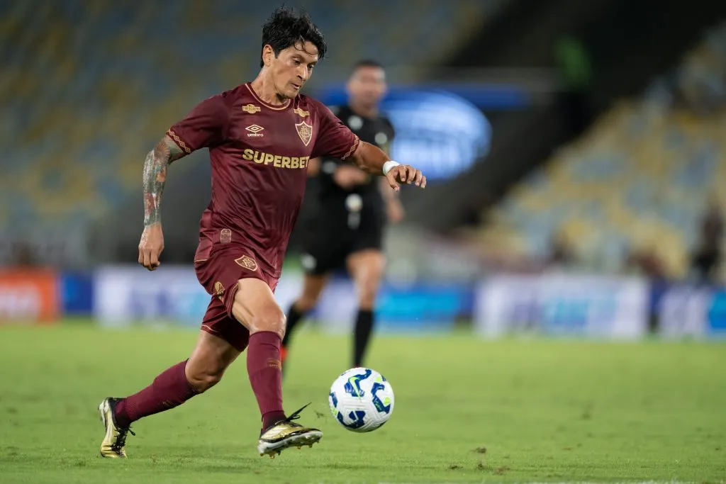 Cano durante partida pelo Fluminense. Foto: Jorge Rodrigues/AGIF