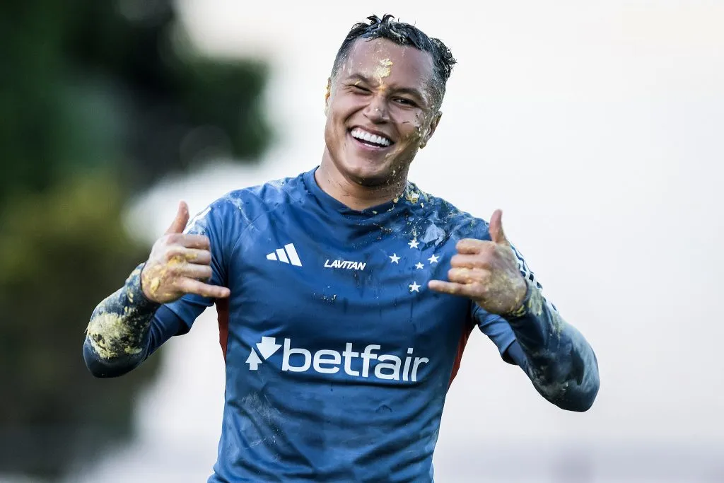 Marlon chegou ao Cruzeiro em 2023 e viveu altos e baixos na Toca da Raposa – Foto: Gustavo Aleixo/Cruzeiro