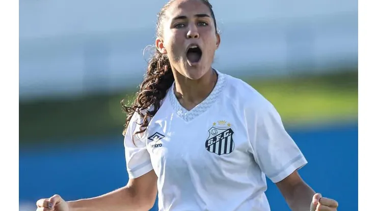 Camile Abreu é formada na base do Santos. Foto: Reinaldo Campos/Santos FC