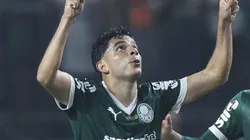 Bruno Rodrigues, atacante do Palmeiras em partida pelo campeonato brasileiro (Foto: Alexandre Schneider/Getty Images)