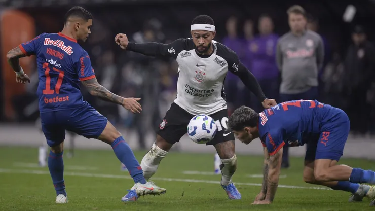 Bragantino x Corinthians se enfrentam pelo Campeonato Brasileiro A 2025. Foto: Alan Morici/AGIF