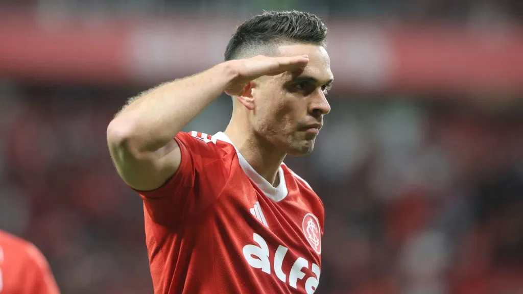 Rafael Borré, atacante do Internacional