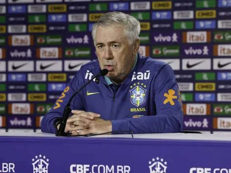 Ancelotti manda recado para Vitor Roque sobre a Copa do Mundo: "Pode brigar por vaga"