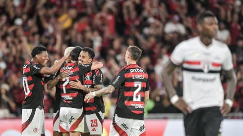Flamengo x São Paulo se enfrentam pelo Campeonato Brasileiro A 2025. Foto: Thiago Ribeiro/AGIF