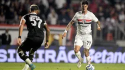 SP - SAO PAULO - 14/09/2025 - BRASILEIRO A 2025, SAO PAULO X BOTAFOGO - Rigoni jogador do Sao Paulo durante partida contra o Botafogo no estadio Morumbi pelo campeonato Brasileiro A 2025. Foto: Alan Morici/AGIF