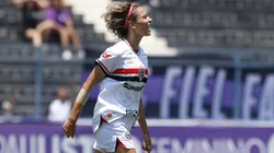 Duda Serrano em partida contra o Corinthians no Paulistão - Foto: Rubens Chiri/São Paulo FC