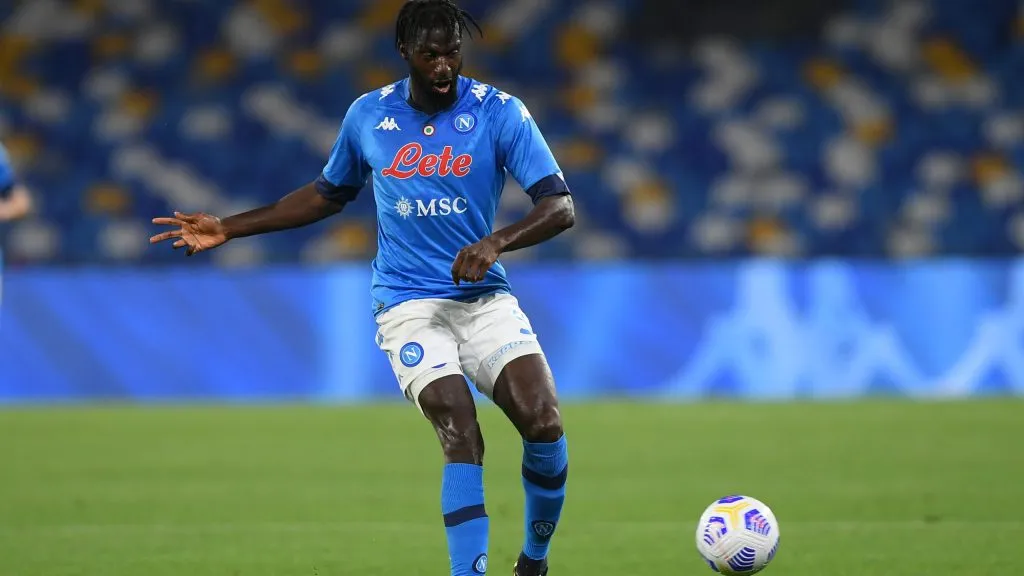 Bakayoko jogando no Napoli – Foto: Francesco Pecoraro/Getty Images
