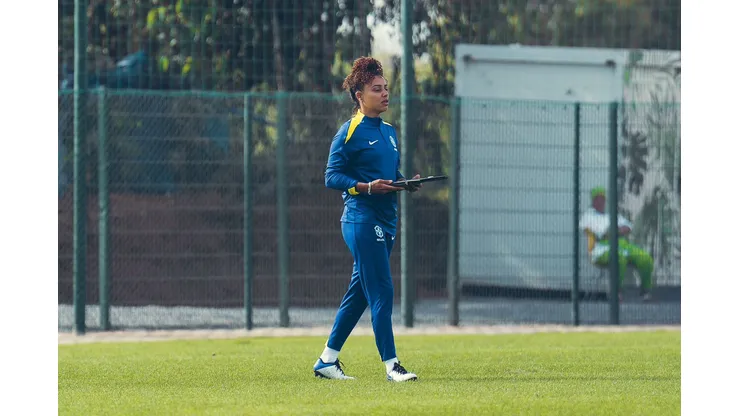 Rilany Silva, treinadora do Sub-17. Foto: Fabio Souza/CBF