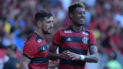 BH e Arrasca nos primeiros jogos pelo Mengão. Foto: Thiago Ribeiro/AGIF