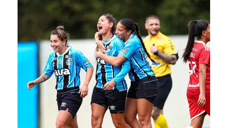 Gremistas comemoram classificação. Foto: Angelo Pieretti/Grêmio