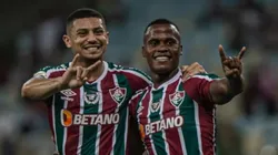 André e Jhon Arias, atualmente no Wolverhampton na época de Fluminense