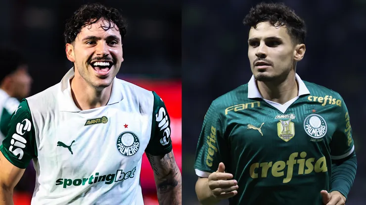 Maurício e Raphael Veiga. Foto: Fabio Giannelli/AGIF e Marcello Zambrana/AGIF