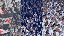 Torcedores de Vasco, Corinthians e Palmeiras - Fotos: Thiago Ribeiro/AGIF, Marcello Zambrana/AGIF e Ettore Chiereguini/AGIF