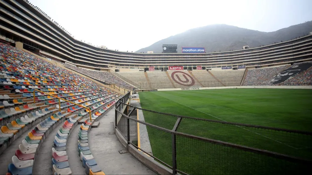 Estádio Monumental de Lima, palco da grande final da Libertadores 2025. (Photo by Raul Sifuentes/Getty Images)