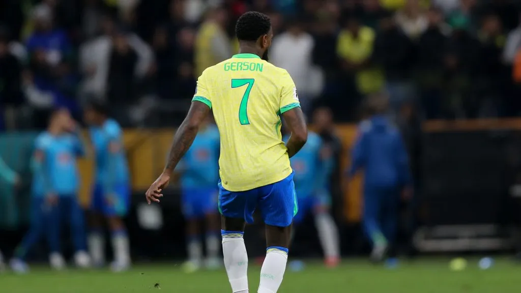 SP – SAO PAULO – 10/06/2025 – ELIMINATORIAS COPA DO MUNDO 2026, SELECAO BRASILEIRA X PARAGUAI – Gerson jogador da Selecao Brasileira durante a partida entre Brasil e Paraguai na Neo Quimica Arena em Sao Paulo (SP), pelas Eliminatorias da Copa do Mundo 2026. Foto: Marlon Costa/AGIF