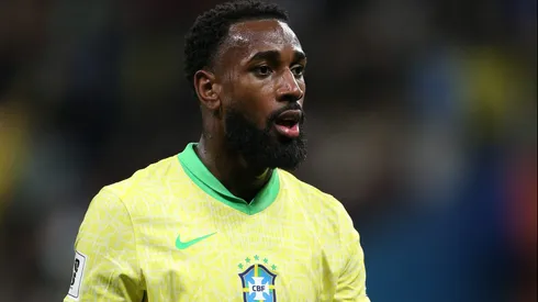 SP - SAO PAULO - 10/06/2025 - ELIMINATORIAS COPA DO MUNDO 2026, SELECAO BRASILEIRA X PARAGUAI - Gerson jogador da Selecao Brasileira durante a partida entre Brasil e Paraguai na Neo Quimica Arena em Sao Paulo (SP), pelas Eliminatorias da Copa do Mundo 2026. Foto: Marlon Costa/AGIF
