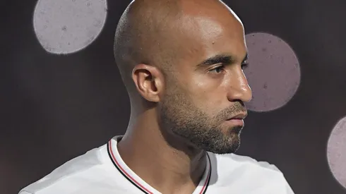 Lucas Moura projetou a partida contra o Flamengo.