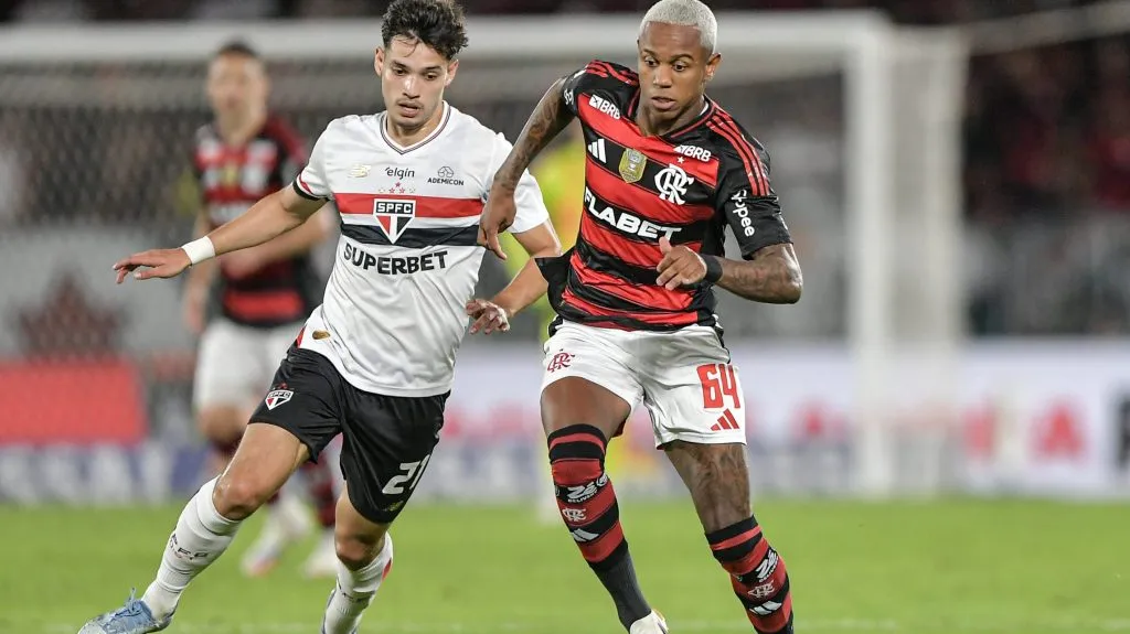 São Paulo X Flamengo. Foto: Thiago Ribeiro/AGIF