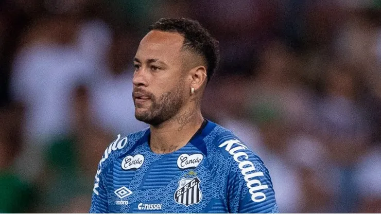 Neymar, atacante do Santos