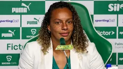 Rosana Augusto em apresentação no Palmeiras - Foto: Fabio Menotti/Palmeiras