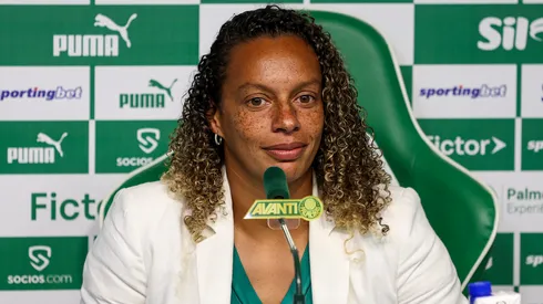 Rosana Augusto em apresentação no Palmeiras - Foto: Fabio Menotti/Palmeiras