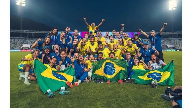Seleção Brasileira conquista classificação inédita. Foto: Fabio Souza/CBF