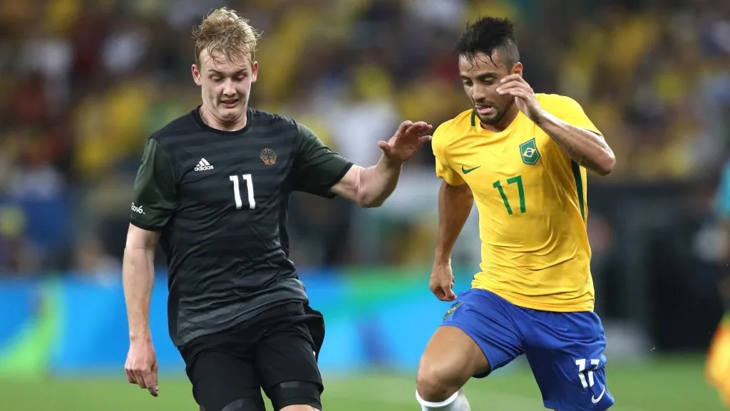 Felipe Anderson, na Seleção Brasileira