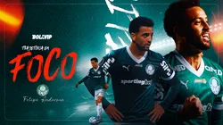 Felipe Anderson é uma das armas do Palmeiras em busca de mais uma Libertadores - Foto: Luiz Erbes/AGIF - Thiago Ribeiro/AGIF - Ettore Chiereguini/AGIF