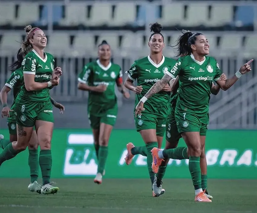 Elenco do Palmeiras. Foto: Divulgação/Palmeiras